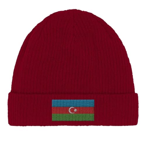 Bonnet coton drapeau Azerbaïdjan anti-irritation pour peau sensible