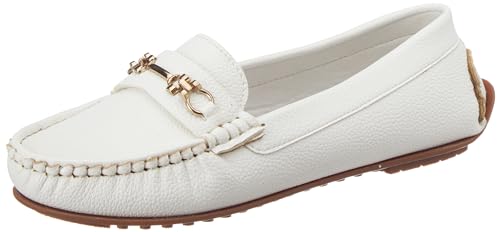 Elle Womens Loafers, White, 3 (B0B4WZ43WG) Amazon Price History, Amazon Price Tracker