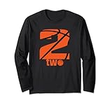 Kinder-Basketball-Jungen, 2. Geburtstag, 2 Jahre Langarmshirt