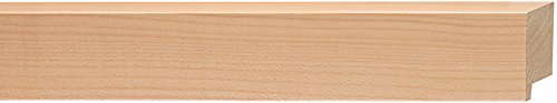 CountryArtHouse Picture Frame Moulding (Wood) 100ft bundle - Contemporary Natural Finish - 1.5