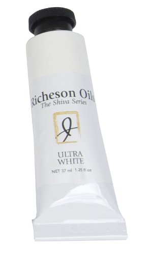 Jack Richeson 120002 37 ml farby olejne artystyczne, ultra białe