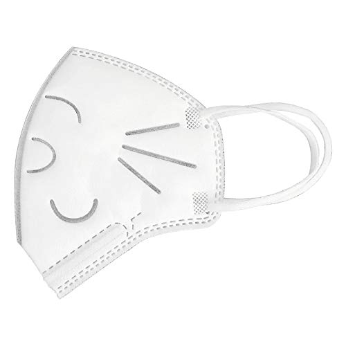 5 Pcs 4 Layers Baby Mask Dust-proof 2-12 Year Old 95% Filter Air Breathable Children Small size