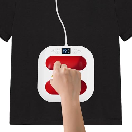 PromiseFly Prensa de transferencia, 23 × 23 cm Imagen de PromiseFly Prensa de transferencia, 23 × 23 cm