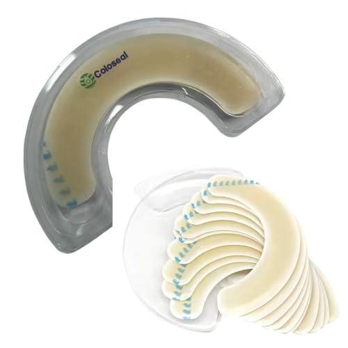 Image of OA102C, Ostomy Barrier Adhesive, C-Type Elastic Barrier Tape, Fix Urine /Stool Collection Bag, Ostomy Support Tape (Pack of 20)