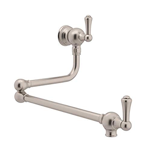 Rohl U.4799LS-STN-2 Pot FILLERS, Satin Nickel