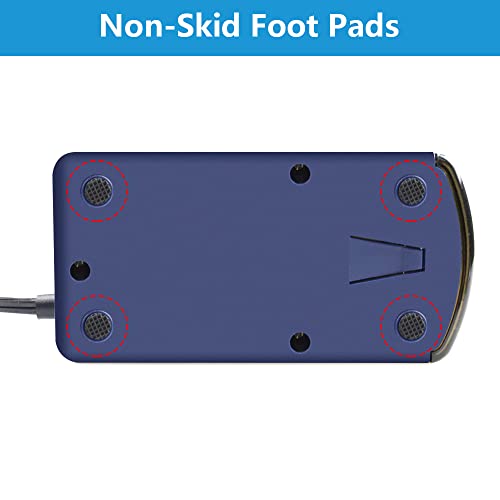 Afmat Electric Pencil Sharpener, Heavy Duty Pencil Sharpener For 6.5-8Mm No.2 Pencils,Ul Listed Pencil Sharpener For Colored Pencils, Professional Office Pencil Sharpener W/Stronger Helical Blade,Blue #TOP5