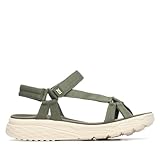 XTI - Sandalia Mujer Kaki - Calzado Cómodo y Versátil - Moda casual - Modelo 14546304 (Talla 39)