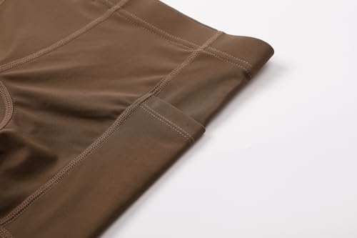 BASADINA Shorts de ciclismo acolchoados para meninos e meninas com bolsos acolchoados 3D para menino