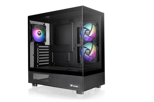 Thermaltake View 270 Plus TG ARGB | Mid Tower Chassis | Black