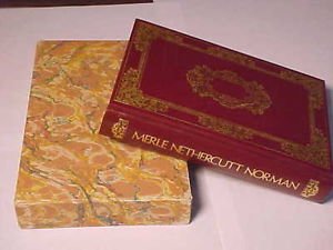Hardcover Merle Nethercutt Norman: An American Story Book