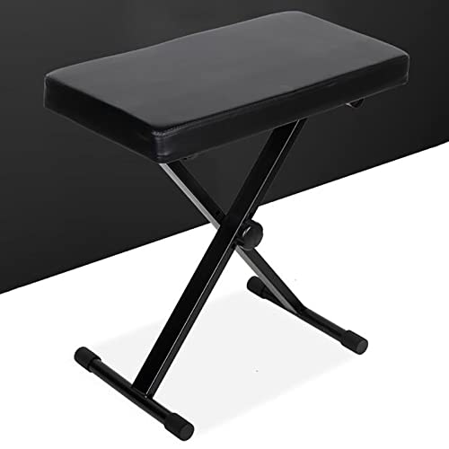 Banquette Piano Banc,Tabouret Piano Banc de piano réglable Tabouret de chaise de piano Chaise de piano de style X avec rembourrage en cuir pour toutes les personnes, design antidérapant et pliable et - Les Beatles, Paul McCartney, John Lennon, RIngo Starr, George Harrison Banquette Piano Banc,Tabouret Piano Banc de piano réglable Tabouret de chaise de piano Chaise de piano de style X avec rembourrage en cuir pour toutes les personnes, design antidérapant et pliable et – Image 8