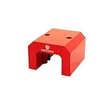 Red Alnico Hufeisenmagnet Für Hochtemperatur -, Technik - und Fertigungsanwendungen - 54mm x 83mm x 79mm - 47kg Zug
