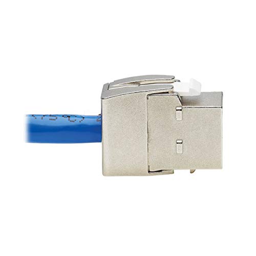 Cable ensamblado Tripp Lite Cat6a Keystone Jack 18 in miniatura 4