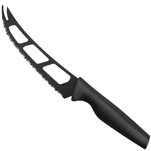 Cheese Knife, Tomato Knife, Cheese Slicer and Cutter for Block, Carving Cheese for Charcuterie Boards, Cheeseboard Handheld Slicer, 5.7' Soft & Semi Hard Cheese Knives ,Cutting for Fruits & Veggies