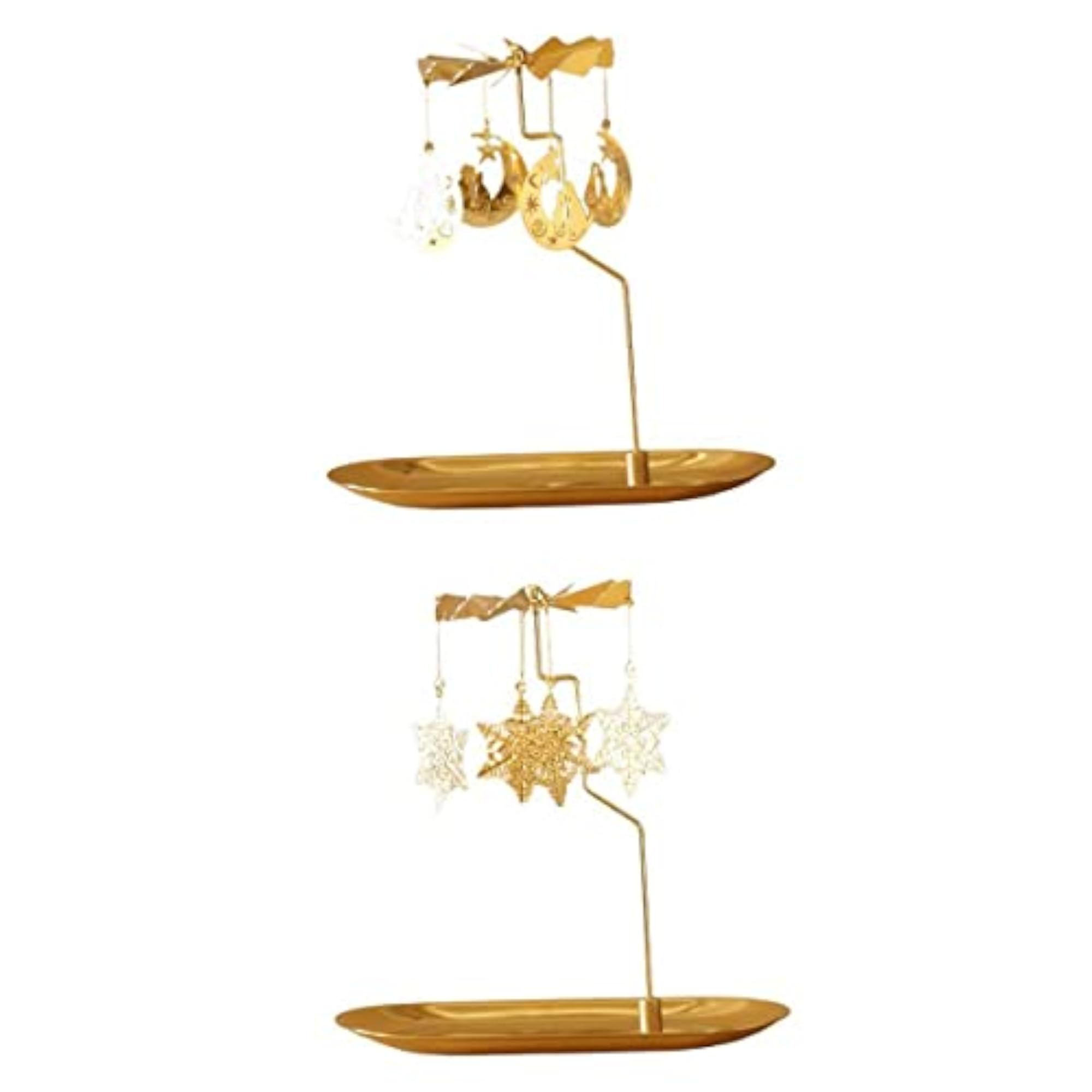 Rotating Tea Light Holder Stand 2X for Desktop