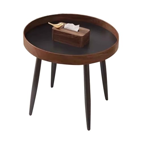 WAGLI モダン 円形 テーブル リビング センターテーブルリビング ソファサイド 一人暮らし カフェテーブル (Color : A, Size : 40*40*40cm, 50*50*40cm, 80*80*45cm)