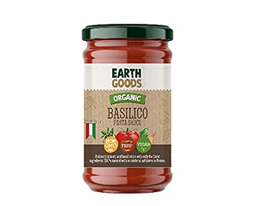 Earth Goods Organic Basilico Sauce Gf 350G