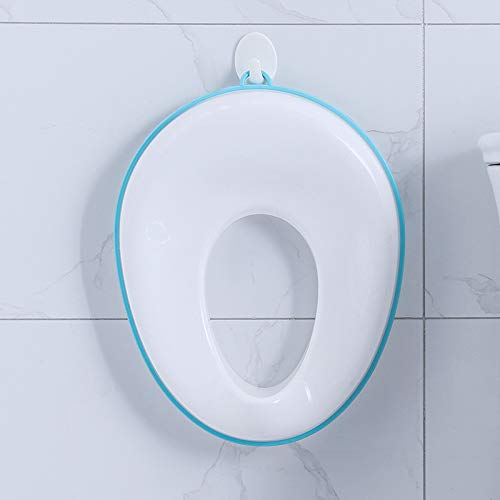 Toilettensitz für Toilettensitzkissen für Kinder, geeignet für runde und ovale Toiletten, Spritzschutz für – Bild 7