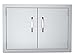 SUNSTONE DSH30 30-Inch Double Door Dry Storage, Stainless Steel