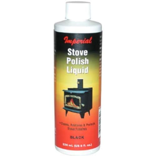 Comparison: Best Stove Polish For Cast Iron Stoves 4 Imperial Manufacturing KK0057 Stove Polish Liquid 8Oz