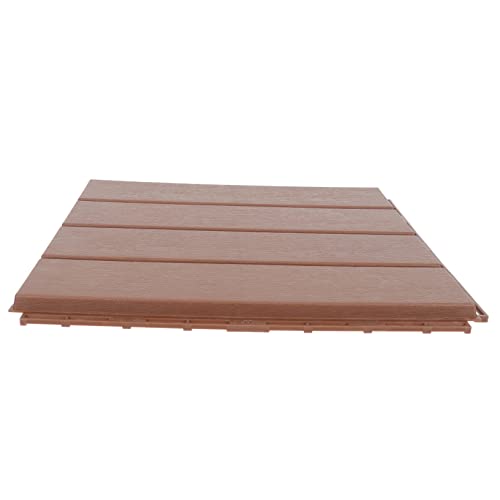 Suelo de madera y plástico decorativo para crear terrazas acogedoras 2