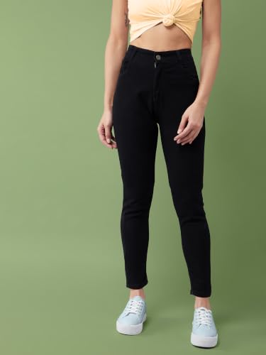Image of Dolce Crudo Distressed High Rise Skinny Jeans for Women