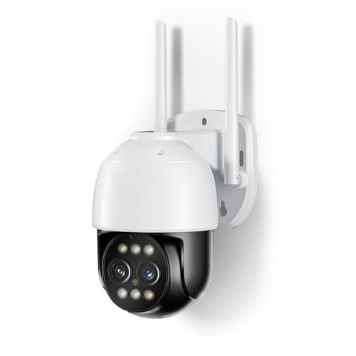 Câmera com wi-fi, rotativa e visão noturna