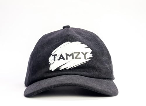 Image of TAMZY Unisex 100% Solid Denim Adjustable 5 Panel Dad Hat Cap | Shade Flex Caps for Summer, Outing| H Buckle Hat for Men & Women | DTF Print Sports Cap | Stylish Outdoor Sun Protection Cap