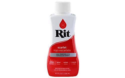 Rit 88050 8 Oz Scarlet Liquid Dye