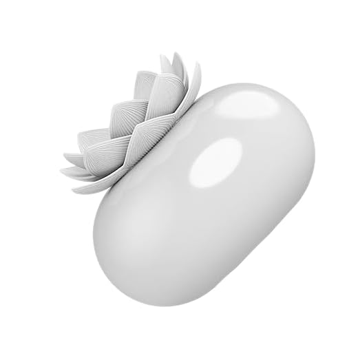 KALLORY Humidificadores para Bebe Humidificador De Loto Difusor De Aroma Humidificador De Niebla Fría Difusor De Aceite De Aromaterapia Cerámica Esencial Aceite Esencial Portátil Oficina