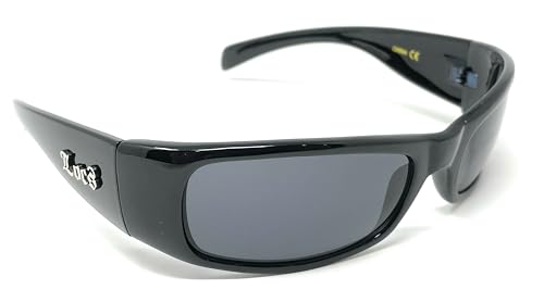 Locs All Black Cholo Biker Extra Narrow Lens Rectangular Sunglasses3