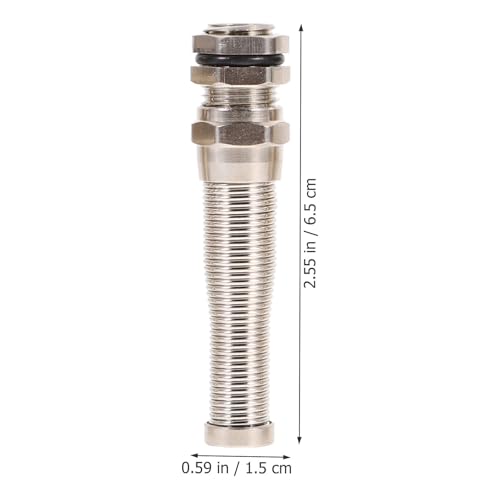 Conector de cable de latón PRETYZOOM con bloqueo para cajas eléctricas juego de 4 piezas 3