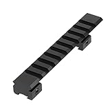 ToopMount Tactical Rail Mount 10 Slots Picatinny Rail Riser Mount 11mm to 20mm Multi Slot Mounting...