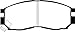 EBC Brakes DP4830R Yellowstuff Street and Track Brake Pad