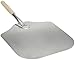 Blackstone Signature Griddle Accessories - Pizza Peel - 12" by 14" Lightweight Aluminum - Wood Handle - for Any Outdoor or Indoor Pizza Oven