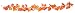 Beistle 90661 Autumn Garland, 6-Feet