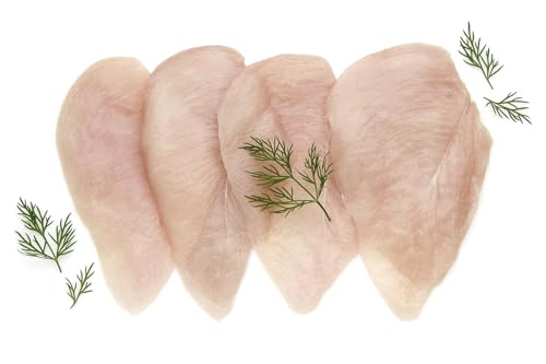 Filetes De Pechuga De Pollo Envasado Al Vacío 500Gr - Ideal Para Plancha O Rebozar - Frescura Garantizada, Perfecto Para Recetas Saludables Y Deliciosas