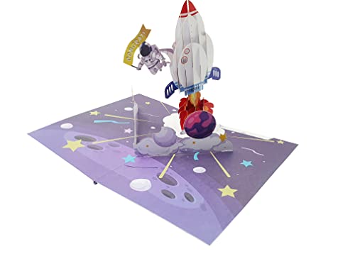 ASVP Shop Carte pop-up 3D - Carte d'anniversaire faite à la main - Cadeau pour garçon et fille - Carte pour fête d'enfants - Carte pour fils, fille, petit-fils Cover