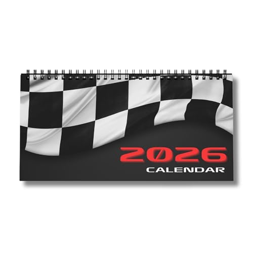 Formula Racing Calendar 2026 Gift for Formula Racing Fan 2026 Formula Desk Calendar