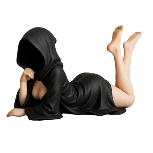 WXXCDB New Mysterious Robe Statue, Bookshelf Decoration Resin Statue Elegant