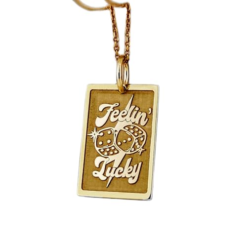 Collier argent sterling 925 avec pendentif rectangulaire à porter au quotidien