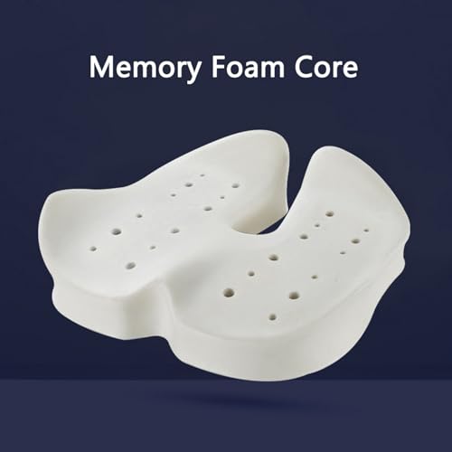 Coussin coccyx anti douleur pour chaise de bureau et assise prolongée