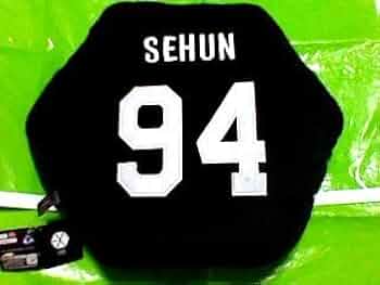 EXO クッション Amazon.co.jp: EXO ロゴ BIG クッション セフン 94 エクソ 35cm