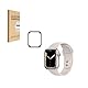 Shunwige Displayschutzfolie aus gehärtetem Glas für Apple Watch Series 9 Series 8 Series 7 41mm, Smartphone gehärtete Folie, HD, 9H Härte, kratzfest, berührungsempfindlich, Fallschutz