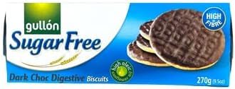 Gullon - Gran selección de 13 galletas saludables sin azúcar y sin azúcar añadida, 3,2 kg, aptas para diabéticos, selección mixta de galletas surtidas | Cesta de galletas de lujo y deliciosas
