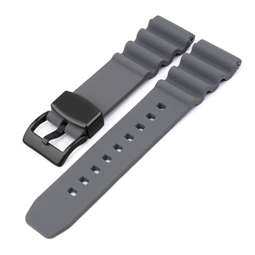 [-ł] 22mm 22mm o[VRXgbv Y fB[X X|[c h _CrO EHb`oh uXbg ANZT[ ZCR[ EH[^[S[Xg 007Ή(Grey black buckle,22mm)