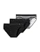 Produktbild Schiesser Herren Rio 170005 Slip, Mehrfarbig (Black Sortiert 1 901), L (3er Pack)