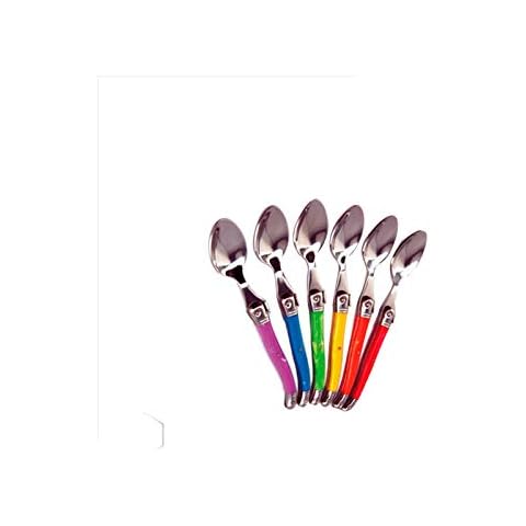 LAGUIOLE - Laguiole Ambiance 6 teaspoons, Trendy Multicolors Cover