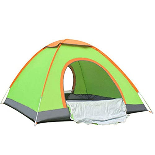 Tente camping voyage automatique avec abri de soleil extérieur