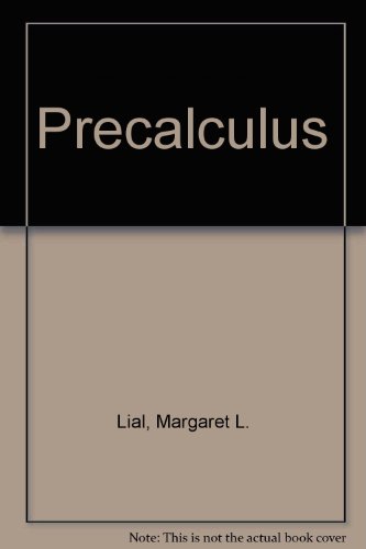 Precalculus 0673158721 Book Cover